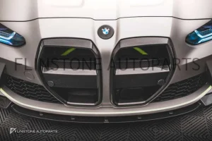 ลิ้นหน้าคาร์บอน BMW M4 G82 ทรง Maxton Design V.1 (แท้)