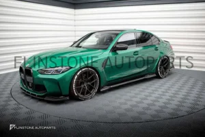 สเกิร์ตข้างคาร์บอน BMW M3 G80 ทรง Maxton Design (แท้)