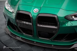 ลิ้นหน้าคาร์บอน BMW M3 G80 ทรง Maxton Design V.2 (แท้)