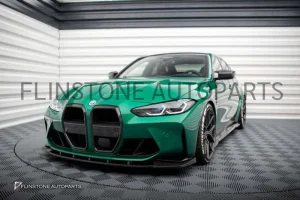 ลิ้นหน้าคาร์บอน BMW M3 G80 ทรง Maxton Design V.1 (แท้)