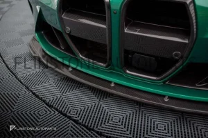 ลิ้นหน้าคาร์บอน BMW M3 G80 ทรง Maxton Design V.1 (แท้)