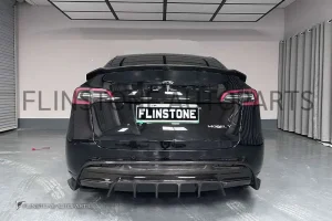 ดิฟฟิวเซอร์ Dry Carbon Fiber TESLA MODEL Y ทรง Fulgur