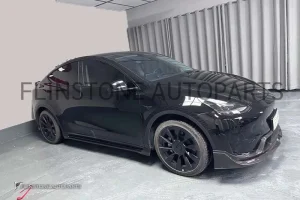 ลิ้นหน้า Dry Carbon Fiber TESLA MODEL Y ทรง Fulgur