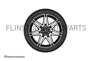 ล้อของแท้ AMG V-Class W447 7-double-spoke alloy
