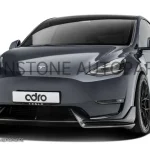 ลิ้นหน้าคาร์บอน TESLA MODEL Y ทรง ADRO