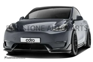 ลิ้นหน้าคาร์บอน TESLA MODEL Y ทรง ADRO
