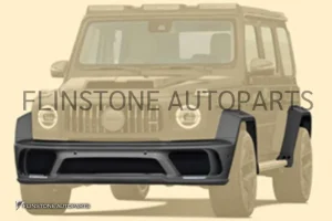 ชุดกันชนรอบคัน Carbon Fiber Mercedes Benz W463 G-Class ทรง Mansory (แท้)