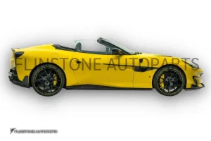 สเกิร์ตข้าง Forged Carbon Ferrari Portofino ทรง Mansory (แท้)