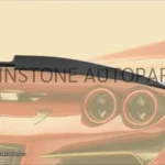 สปอยเลอร์ท้าย Carbon Fiber Ferrari F8 Tributo ทรง Mansory (แท้)