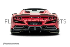 สปอยเลอร์ท้าย Carbon Fiber Ferrari F8 Tributo ทรง Mansory (แท้)