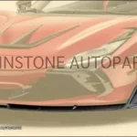 ลิ้นหน้า Carbon Fiber Ferrari F8 Tributo ทรง Mansory (แท้)