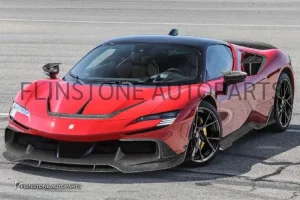 ลิ้นหน้า Forged Carbon Ferrari SF90 Soft Kit ทรง Mansory (แท้)
