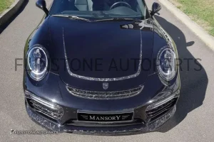 ครอบไฟหน้า Forged Carbon Porsche 911 Turbo S ทรง Mansory (แท้)