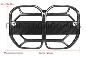กระจังหน้า Carbon Fiber BMW 4 Series G22 ทรง SQ