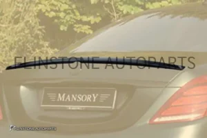 สปอยเลอร์ท้าย Carbon Fiber W222 S-Class Facelift ทรง Mansory V.2 (แท้)