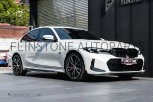 สเกิร์ตข้าง Dry Carbon Fiber BMW G20 LCI ทรง M Performance (แท้)