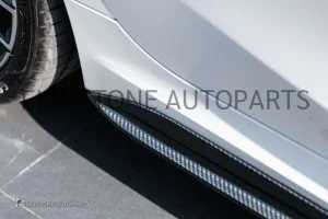 สเกิร์ตข้าง Dry Carbon Fiber BMW G20 LCI ทรง M Performance (แท้)