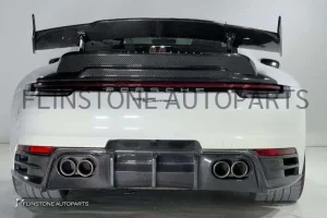 ดิฟฟิวเซอร์ Carbon Fiber Porsche 992 Carrera ทรง Pro (แท้)