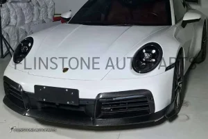 ลิ้นหน้า Carbon Fiber Porsche 992 Carrera ทรง Pro (แท้)