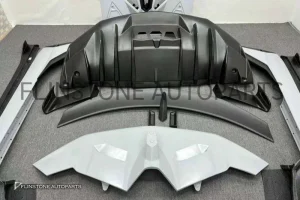 ชุดแต่ง Lamborghini Aventador SVJ แบบ Matte Carbon
