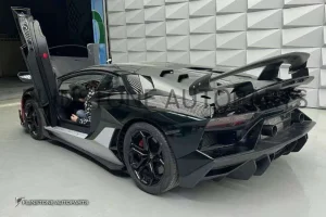 ชุดแต่ง Lamborghini Aventador SVJ แบบ Matte Carbon