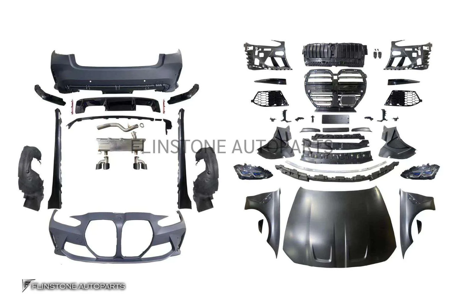 ชุดแต่งรอบคัน G20 Series 3 ทรง G80 M3 Widebody