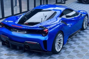 สปอยเลอร์ท้าย Carbon Fiber Ferrari 488 GTB/Spider ทรง Darwin Pro (แท้)