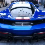 สปอยเลอร์ท้าย Carbon Fiber Ferrari 488 GTB/Spider ทรง Darwin Pro (แท้)