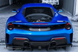สปอยเลอร์ท้าย Carbon Fiber Ferrari 488 GTB/Spider ทรง Darwin Pro (แท้)