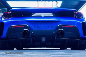 ชุดกันชนหลัง Carbon Fiber Ferrari 488 GTB/Spider ทรง Darwin Pro (แท้)