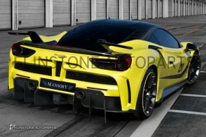 ชุดแต่งรอบคัน Carbon Fiber Ferrari 488 GTB/Spider ทรง Mansory (แท้)