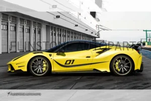 ชุดแต่งรอบคัน Carbon Fiber Ferrari 488 GTB/Spider ทรง Mansory (แท้)