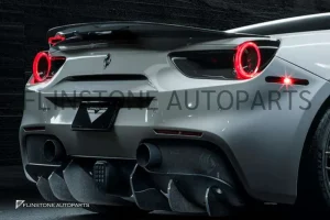 สปอยเลอร์ท้าย Carbon Fiber Ferrari 488 GTB/Spider ทรง Diavolo (แท้)