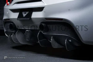 ดิฟฟิวเซอร์ Carbon Fiber Ferrari 488 GTB/Spider ทรง Diavolo (แท้)