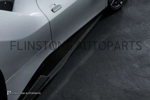 สเกิร์ตข้าง Carbon Fiber Ferrari 488 GTB/Spider ทรง Diavolo (แท้)