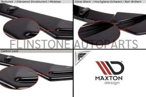 สเกิร์ตข้าง Carbon Fiber BMW X6 G06 ทรง Maxton Design (แท้)
