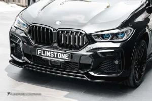 ลิ้นหน้า Carbon Fiber BMW X6 G06 ทรง Maxton Design V.2 (แท้)