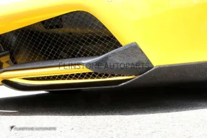 ตัวต่อลิ้นหน้า Carbon Fiber Ferrari 488 GTB/Spider ทรง Novitec (แท้)