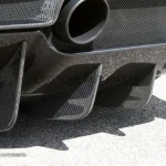ครีบดิฟฟิวเซอร์ Carbon Fiber Ferrari 488 GTB N-Largo/Spider ทรง Novitec (แท้)