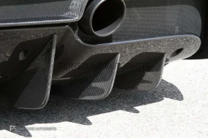 ครีบดิฟฟิวเซอร์ Carbon Fiber Ferrari 488 GTB N-Largo/Spider ทรง Novitec (แท้)