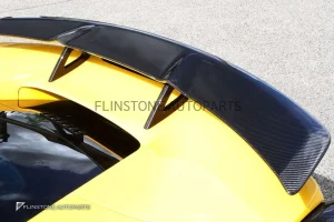 สปอยเลอร์ทรงสูง Carbon Fiber Ferrari 488 GTB N-Largo/Spider ทรง Novitec (แท้)