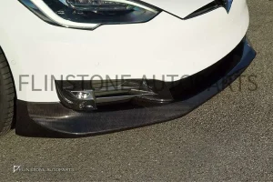 ลิ้นหน้า Carbon Fiber Tesla Model S ทรง Novitec (แท้)
