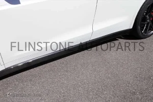 สเกิร์ตข้าง Carbon Fiber Tesla Model X ทรง Novitec (แท้)