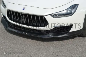 ลิ้นหน้า Carbon Fiber Maserati Ghibli ทรง Novitec (แท้)