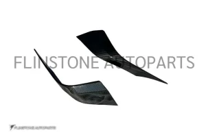 คิ้วช่องลมหน้า Carbon Fiber Meserati MC20 ทรง Novitec (แท้)