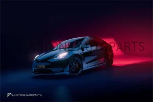 สเกิร์ตข้าง Carbon Fiber Tesla Model Y ทรง Novitec (แท้)
