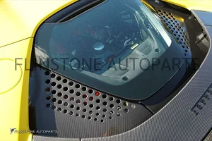 ฝากระโปรงห้องเครื่อง Carbon Fiber Ferrari SF90 ทรง Novitec (แท้)
