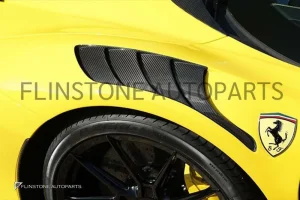 ช่องลมแก้มหน้า Carbon Fiber Ferrari SF90 ทรง Novitec (แท้)