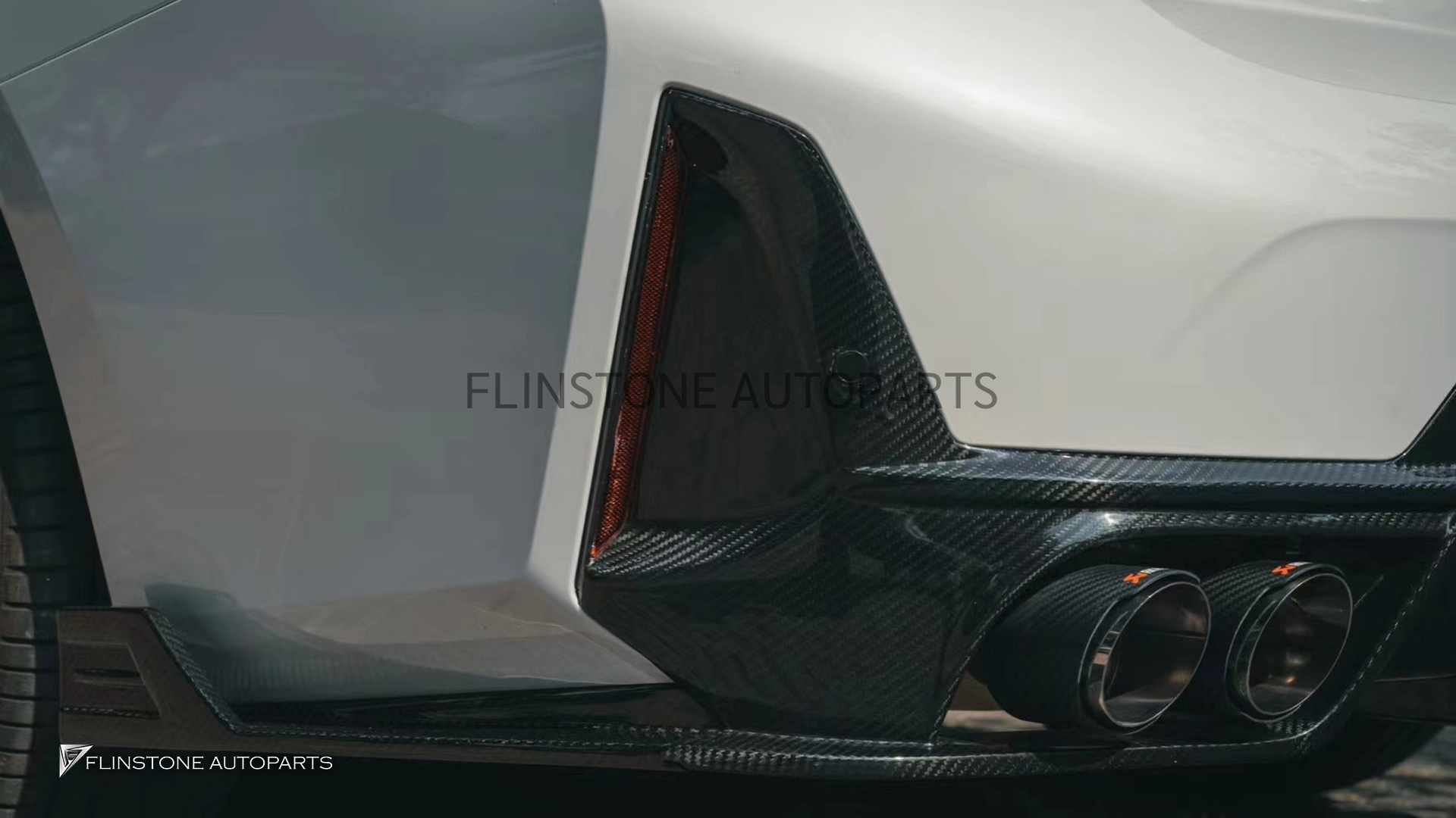 ดิฟฟิวเซอร์ Carbon Fiber BMW G20 Series 3 LCI ทรง TAKD