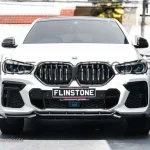 ลิ้นหน้า Carbon Fiber BMW X6 G06 ทรง Maxton Design (แท้)